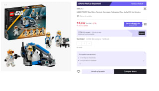 Juguete de contrucción Pack de Combate: Soldados Clon de la 332 de Ahsoka Tano LEGO Star Wars por 11.2€