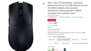 Razer Viper V3 HyperSpeed - Draadloze Esports Muis voor €59,99 met Amazon Prime