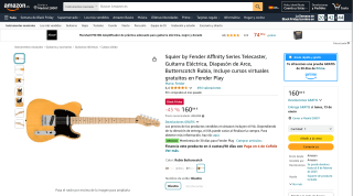 Squier by Fender Affinity Series Telecaster por 160,04€