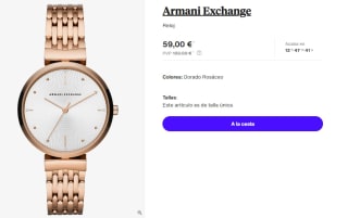 Reloj para Mujer Armani Exchange por 59€