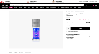 Adidas UEFA Champions League Best antitranspirante por 2€