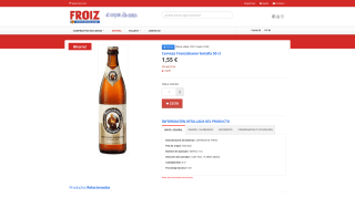 Cerveza Franziskaner 2 Botellas 50 cl por 2€