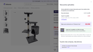 COTTECOTA - Árbol rascador para gatos por 22,94€