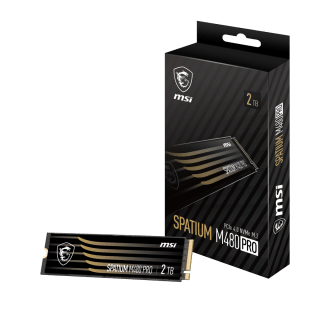 MSI Spatium M480 PRO PCIe 4.0 NVMe M.2 2TB SSD por 125,91€