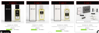 2 voor de prijs van 1 op alle geuren bij Divain Parfums