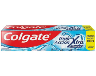 Colgate Triple Acción Xtra Blancura 160ml por $20 en Walmart