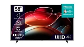 TV 58" Hisense 58A6K - LED, 4K UHD, HDR10+, Dolby Vision, Smart TV à 399€