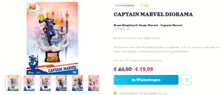 Marvel Comics: Captain Marvel - PVC Diorama voor €19,99 bij Backtothetoys