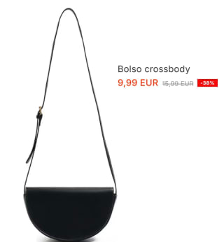 Bolso crossbody para Mujer por 9.99€
