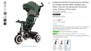 Kinderkraft ASTON Triciclo Evolutivo, Bicicleta Sin Pedale por 59,99€