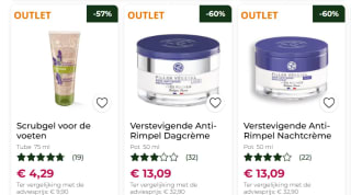Tot 60% korting op geselecteerde producten en gratis cadeau dmv de code bij Yves Rocher