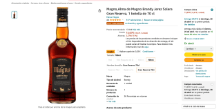 Brandy Alma de Magno por solo 13,04€