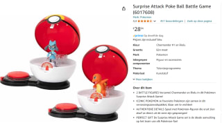 Pokémon - Verrassingsaanval Spel Glumanda : Pokeball vs. Riolu voor €28,94 bij Amazon