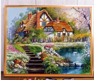 Recopilación Kits punto de cruz paisajes por 12,36€