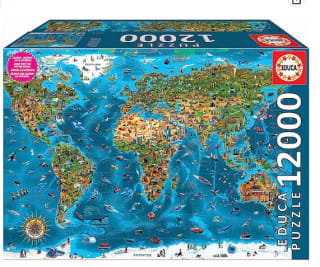 Maravillas del Mundo, Puzzle Gigante de 12000 Piezas marca Educa por 74,99€