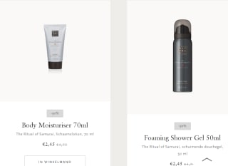 Summer Sale bij Rituals met tot 50% korting