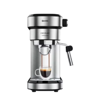 Cafetera Express Doble Salida Cecotec Cafelizzia Steel. 1350W por 72,90€