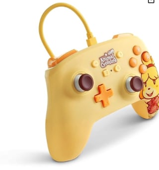 Mando con cable PowerA para Nintendo Switch: Animal Crossing: Isabelle por solo 15,99€