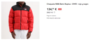 Chaqueta para Hombre Ternua 1996 Retro Nuptse - DWR por 134.99€