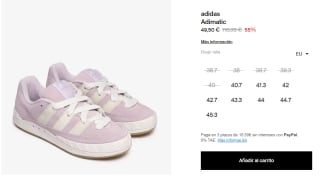 Zapatillas Casual adidas Adimatic por 49.5€