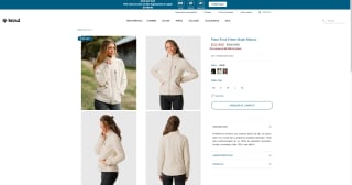 Oferta Polar Kivul Enker Mujer Blanco por solo $32.990