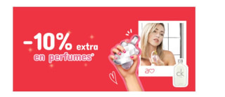 10% descuentos en una gran selección de perfumes
