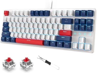 Teclado Mecánico Free Wolf K87 Gamer Español por $559 en Amazon