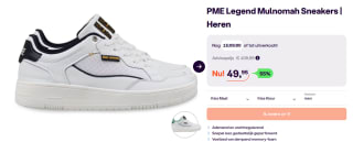 PME Legend Mulnomah sneakers voor €49,95 bij Ibood.