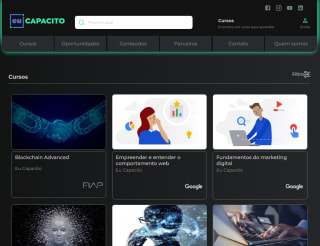 Cursos grátis da Microsoft no site da Eu Capacito