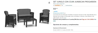 Salón de Jardín Ostuni por 93,80€