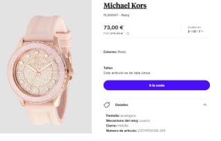 Reloj para Mujer Michael Kors RUNWAY por 73€