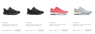 Zapatillas Running Under Armour desde solo 14,95€