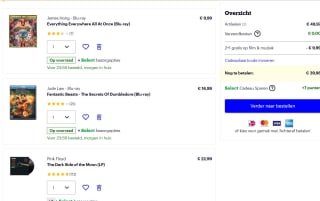 2+1 gratis op heel veel films en muziek bij Bol.com