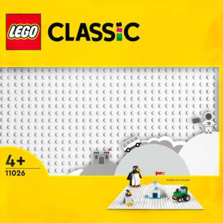 LEGO Classic Witte Bouwplaat 11026 2+1 gratis (€4,26 per stuk)