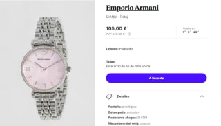 Reloj para Mujer Emporio Armani GIANNI por 105€