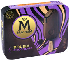 2 pakken Magnum Double Caramel 4x88ml voor €4,99 bij butlon