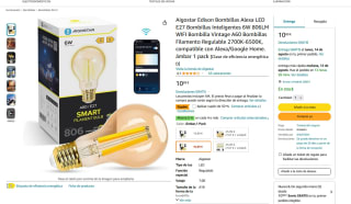 Aigostar Bombillas Alexa E27 a tan solo 4,99€