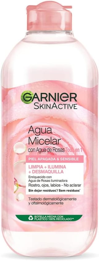 2 Garnier Skin Active Agua Micelar con Agua de Rosas por 5,13€