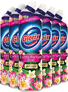 6x Glorix Toiletreiniger Pink Flower 750 ml voor €9,84 bij Amazon