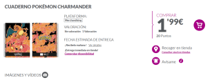 Cuaderno Pokémon Charmander, Star Wars y Harry Potter por 1,99€