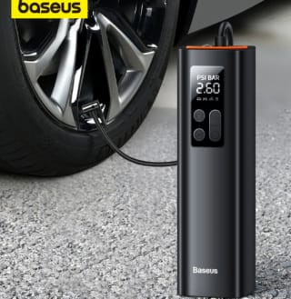 Baseus Draagbare elektrische luchtcompressor voor €27,49 bij AliExpress