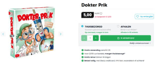 Dokter Prik voor €5 bij Boekenvoordeel