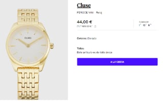 Reloj para Mujer Cluse FÉROCE MINI por 44€