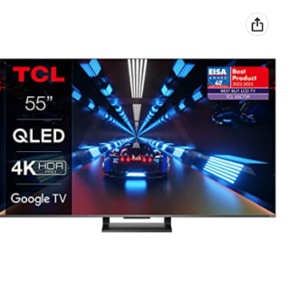 Television TCL QLED 55C739 - Smart TV 55" con 4K HDR Pro por 499€