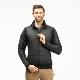 Chaqueta polar cálida híbrida senderismo SH900 MOUNTAIN por 29,99€