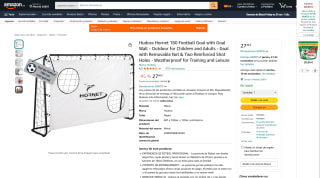 Hudora Hornet 180 Football Goal with Goal Wall por 27,46€