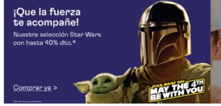 Hasta -40% de descuentos en Star Wars