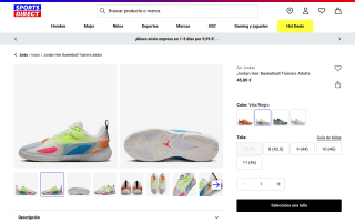 Jordan Heir Basketball Trainers Adults en Vela/Negro por 45€