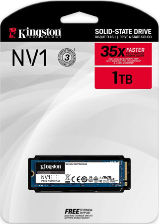 Memória SSD da Kingston, modelo NV1 M.2 de 1TB - R$ 449