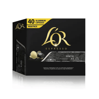 Pack L'OR 40 Cápsulas Onyx Maxi Pack por 7,63€